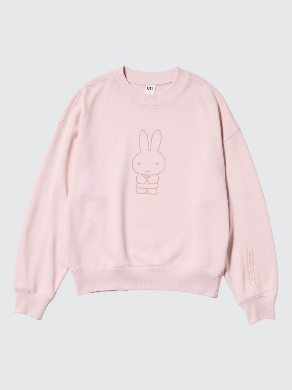 NWT Uniqlo miffy in bloom Sweatshirt in 10 Pink